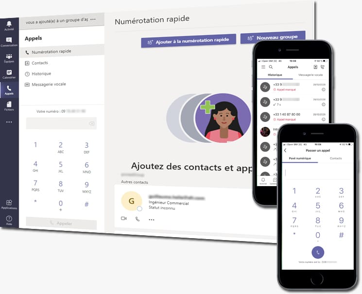 Téléphonie Microsoft Teams