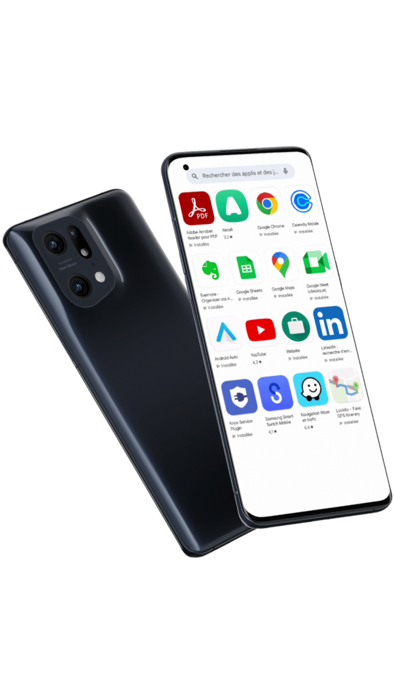 MDM NinjaOne Console MDM NinjaOne sur un smartphone Android